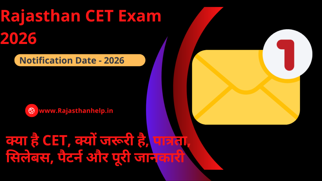 Rajasthan CET Exam